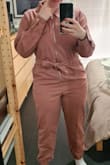 The length, legs/length and waist up were a PERFECT fit and so gorgeous. The item is super high quality. But the widest point of the hips was just too tight to do anything about. Sizing up would have been too big in all other areas and possibly still not wide enough to fit a booty. :( - Nina N.