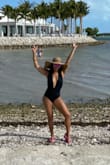 Great quality beautiful bathing suit. My husband said it looks super sexy. - Taina W.