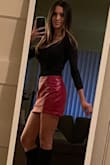 Beautiful skirt! Fits perfect! Super sexy too! - Lina C.