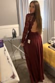I initially ordered a small and when I tried it on it was wayyy too big. I ordered the dress as a bridesmaid dress for my cousins wedding so I had to send it back and get an extra small, the extra small is what is pictured. So I would say the sizing runs a little larger. I am normally a size small. The material is great and once you have the right size it fits perfect! I had to contact Lulus a few times to ask about sizes and the bridal hold as well as how I would need to go about ordering the extra small and their customer service was great! I also received my second dress just 3 days after I ordered it and the return was super simple! I highly recommend doing business with Lulus! - Payton R.