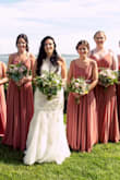 This color was perfect and everything I wanted for my girls bridesmaids dresses! It looked great on all my girls. - Kara L.