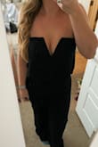 10/10 recommend! So comfy and so flattering! Unfortunately got like no photos! But it was definitely a great purchase. The length was great with heels. - Rachael G.