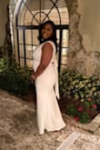 I had the pleasure of attending a beautiful wedding to kick off 2021. The bride requested that all the female attendees wear white or ivory. I think I nailed it thanks to Lulus. Very beautiful dress and fit well. - Karen J.