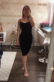 Hugs your curves beautifully. I wore this for the NYE party. Perfect for formal attire events or some holiday party. - HYUNJU L.