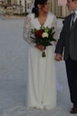 This was actually my wedding dress! It was an amazing choice! I Am beyond happy with it! Recommend recommend recommend! - Kalyn S.