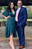 I absolutely fell in love with the color of this dress when I saw it. I went to my bf's friend's wedding and it was a bit cold, so the length was great for warmth. It is a bit loose up top, so I do recommend a safety pin for hold. Overall, super happy to have purchased! - Sara S.