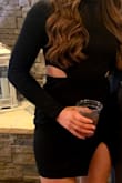 Wanted a simple yet flattering dress for a wedding I had to go to. Was hesitant about the size since I tend to have a bigger butt but the material is stretchy and the XS ended up fitting perfectly! Received many of compliments. - Alexis S.