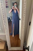 I LOVE this dress. It is so comfortable and makes me feel confident at the same time! Bought it for a wedding and it is perfect! I am obviously super short so I'll need to have it taken up but that's no problem. If you are on the fence about this one, definitely go for it! - Casey R.