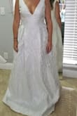 I love this dress! I ordered multiple dresses for my wedding and did end up returning this one, but if I had a reason to keep multiple wedding dresses I would've kept this one! It was my second favorite. And it has pockets! - Allison J.