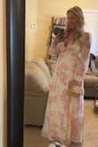 I ordered three dresses and this by far was the most flattering. SO feminine, romantic and angelic! I wore it to a wedding and received many compliments. - Fawn E.
