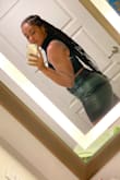 Skirts usually fit me awkwardly because of my hips but baby, this skirt gave me life! It's comfortable, true to size, stretched just a tad bit & overall, it's perfect! Thanks Lulus! - Amber K.