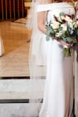 Wore this as my dress at my wedding ceremony this year. Received so many compliments on it. Everyone thought it was a super expensive dress and I was so happy to say that it was inexpensive and still gorgeous. - Jaclyn D.