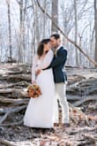 I was so excited to wear this dress to my Covid elopement wedding! The arms needed to be taken in and had the neckline tailored to be a bit more flattering. But I LOVED the dress and already ordered it in another color to wear to a friend's wedding later this year. - Heather M.