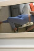 these were super cute abs when i first put them on they were snug! but when i went to put them on to workout the waist got bigger and looser. i would say these are better for lounging than for working out. still love and wear them a lot, just wish they were more snug in the waist - Ava J.