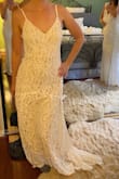 The top is so cute! I loved it waist up. But the bottom is bizarre, it has a strange cut and it doesn't flow. So close to great! - Nicole B.