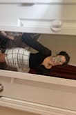 Normally the smalls are perfect on me (from this site), but this one is a bit snug. Nevertheless, it is my new favorite!! I absolutely love it! - Sheena C.