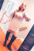 Love the color and quality. This one as described is a bit shorter so I will wear something underneath to accommodate. Either spandex shorts or leggings. - Jennifer J.