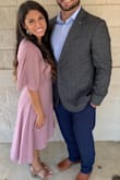 I wore this dress to a wedding. I received many compliments on it. It ran a little big so it was longer on me than I wanted. I also had to pin the top because it was a little looser than I wanted. Overall a beautiful dress. I love the material. - Elizabeth C.