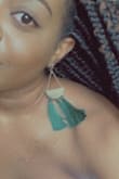 Bought this initially for a Christmas outfit but it's a lovely statement piece for anything - especially cute brunch outfits. Very lightweight so it doesn't weigh down your ears. - Gabrielle H.
