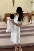 Wore this for my daughters baptism. It was so comfortable and perfect! Highly recommend - Destin B.