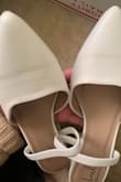 The shoes are so cute but the quality is less than subpar. Fresh out of the box, I see these weird creases at the top of the shoes. Also, the left heel's sole lining seems to already be falling off as there is a huge bubble... and I haven't even gotten a chance to wear these yet, so it's definitely not due to normal wear and tear. If you're looking for cute shoes that'll last for one season, this is it! But if you're looking for a staple item that you can keep in your closet for a loooong time, you should probably keep looking :( - Elizabeth L.