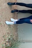 Super cute shoes. They fit perfectly and look like good quality. They were stiff when I first wore them and gave me blisters the first day, but that's to be expected. I love them!! - Rachel C.