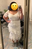 I ordered this dress in both L & XL with the hopes of keeping one of them! Unfortunately, this dress is just not for my body type so I will be returning both dresses. As far as the quality goes though, this dress exceeded my expectations and it's very soft and comfortable on the body. Everything about this dress is a 10/10 except for the sizing, maybe Lulu's can make this dress for us Plus Size ladies in the future! Thank you Lulu's for making such beautiful and high quality dresses, hopefully I can find a wedding dress that fits me for my Civil Ceremony. - Hei-Lee I.