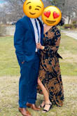 The dress is a true fit.The material is soft and the color is perfect! - Pratima P.