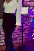 The best velvet pants! Look and feel great! The waist is not very stretchy but still fits if you have bigger hips. - Emily