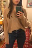 I love the design and the shoulder details. So versatile. Perfect oversized fit. - Lillian K.