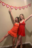 This dress was perfect for Valentine's Day! It fits so well and is very flattering! - Jenna F.