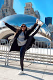 Love these leggings! I've been looking for some shiny leather leggings that weren't $100 forever now and these are perfect. Stretchy, comfy, and classy. - Hailey W.