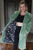 I am obsessed with this coat!! I waited what seemed forever for it to restocked and was definitely with the wait. Looks great with athleasure wear and jeans...ohhhh and the green!!! - Amber W.