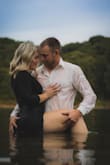 I love this dress! My fiancé and I took engagement photos with this dress. Fit perfectly and I felt so confident! - Jess E.