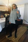 I love it! I sized down to small from my normal medium as per other reviews and it fits PERFECTLY! It's super soft and warm and best of all NOT super itchy which is great. I thinks it's a very versatile piece and I got lot's of compliments. - Anneisha J.