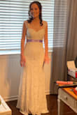 I had ordered another gown for my wedding from another site and it got ruined in alterations. With a week before the wedding I had this overnighted. I had to have it shortened a tiny bit, added a sash and pendent but it was PERFECT. Couldn't be happier than with Lulus awesome dress and service. Thanks for saving the day! I looked amazing. - Rebecca C.