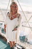 I loved this dress- but after I washed this dress it shrunk to a shirt size ! Cold and hung to dry. It was loose prior but now it's tiny. - Alexandra H.