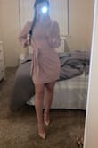 I got it for my sister's wedding and it's beautiful and fits perfectly. I love the color and fabric. Overall a great dress!!! - Meredith S.
