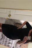 Beautiful dress! Hugged my curves and snatches me in which is so wonderful! Also I am very tall and the length is right above my knees which is perfect - Adriana C.
