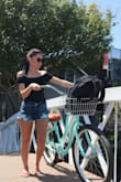 I wore this during my trip to Santa Monica Beach and loved the fit. I wore this without a bra and had no problems. The material is very soft and stretchy. - Emine K.
