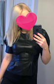 This top is so soft and feels like real, quality leather. It fits so nicely too! Very flattering! I ordered the small and am in love with this top!!!! - Natalie H.