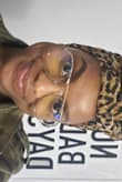 These frames are huge, but that's part of the appeal. I love them. I get tons of compliments. They also seem to work. I wear them when I wear contacts. I work 10 hr days on my laptop. I experience less eye fatigue when I wear these. - Sandra R.