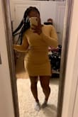 This dress is fantastic and hugs my curves in the right places! Can't wait to wear this dress to Mexico this week! The ribbed material is stretchy but form fitting and snatches me! Love it! - Kerisha R.