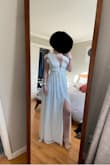 Using this dress for engagement photos. Fits perfectly! A little long, so I may get it hemmed. - Sarah B.