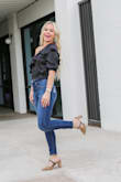 I absolutely love your shoes! I've had mine for a year now and they haven't stretched out a bit. They fit perfectly and I love the versatile strap. You can wear on top of your foot or behind your ankle, def worth the purchase! @nicoleryanblog - Nicole