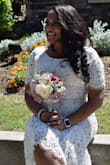 This is long overdue! So My hubby and I got married literally dead smack in the beginning of covid. Our reception/ceremony was cancelled so we had to make our home into our wedding ceremony. I needed to get a dress quickly for our home ceremony and I must say this was the best purchase ever! Lulu saved the day - Sandy L.