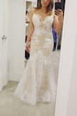 I purchased this dress for my upcoming wedding. Immediately when I took it out of the box, I was shocked at the quality of the dress. It's very comparable to other gowns I tried that were 6X+ the price. The fit is very flattering, and it feels extremely comfortable. I cannot wait to wear this dress! - Maria P.
