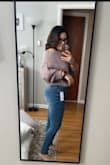 Very comfy and paired perfectly with high waisted jeans!! - Amanda G.