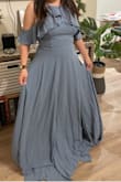 This dress fit perfectly! It was definitely way to long for my height, but it's perfect dress to attend to a micro wedding. - Taylor Y.