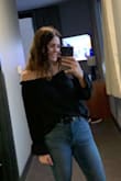 I wore this for my birthday and I'm so glad I got it!! I ate dinner and drank with no issues of the shoulder popping up to the top of my shoulder!! Great purchase won't regret buying!! - Courtney C.
